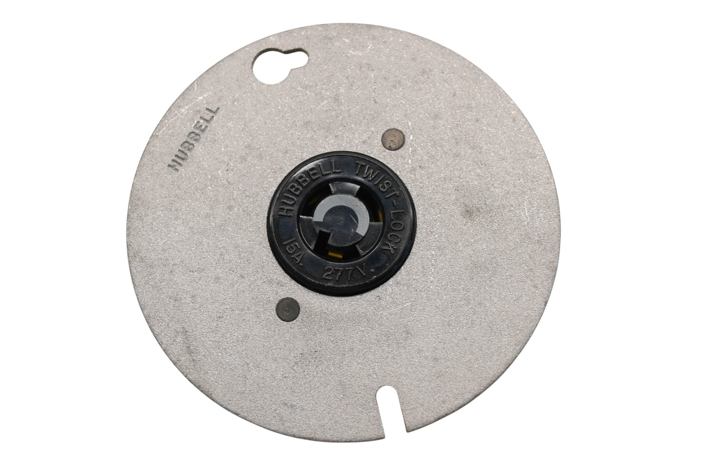Hubbell HBL4761, 4761 15A-277V 4" Flange Receptacle NOS