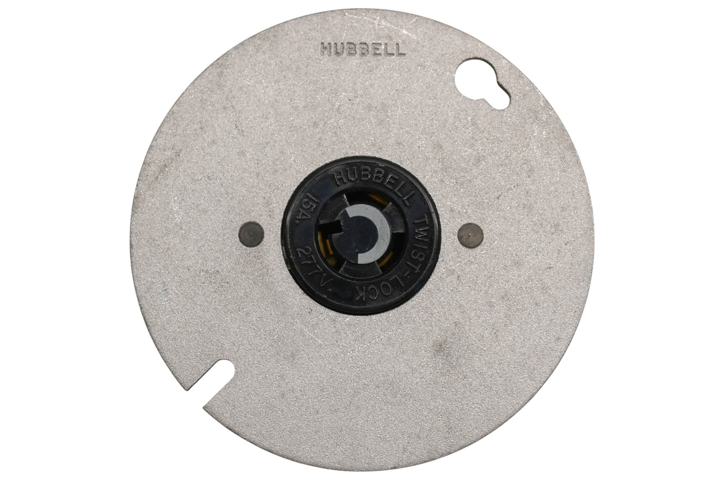 Hubbell HBL4761, 4761 15A-277V 4" Flange Receptacle NOS