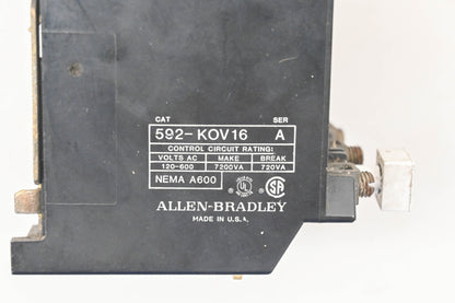 Allen Bradley 592-KOV16 Overload Relay