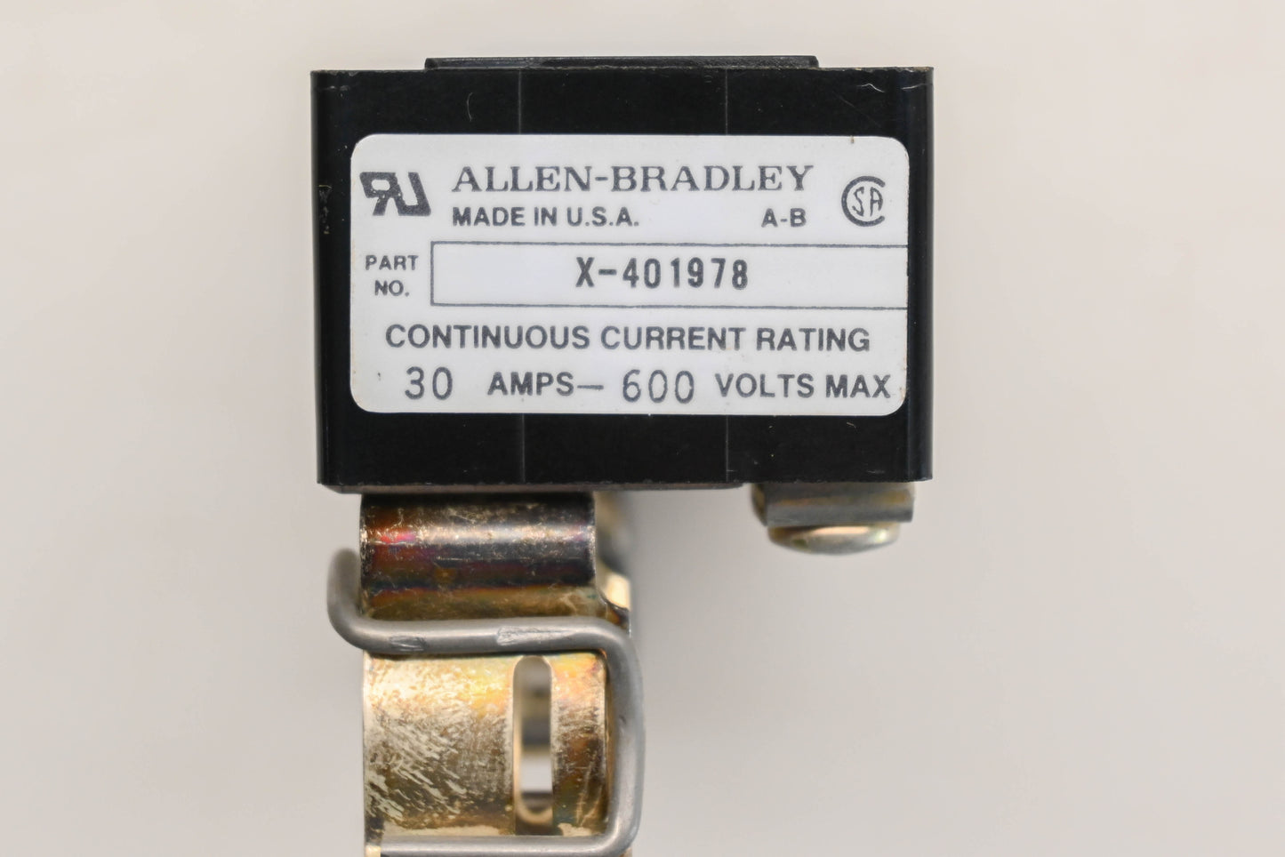 Allen Bradley X-401978 30A-600V Fuse Block Kit NOS