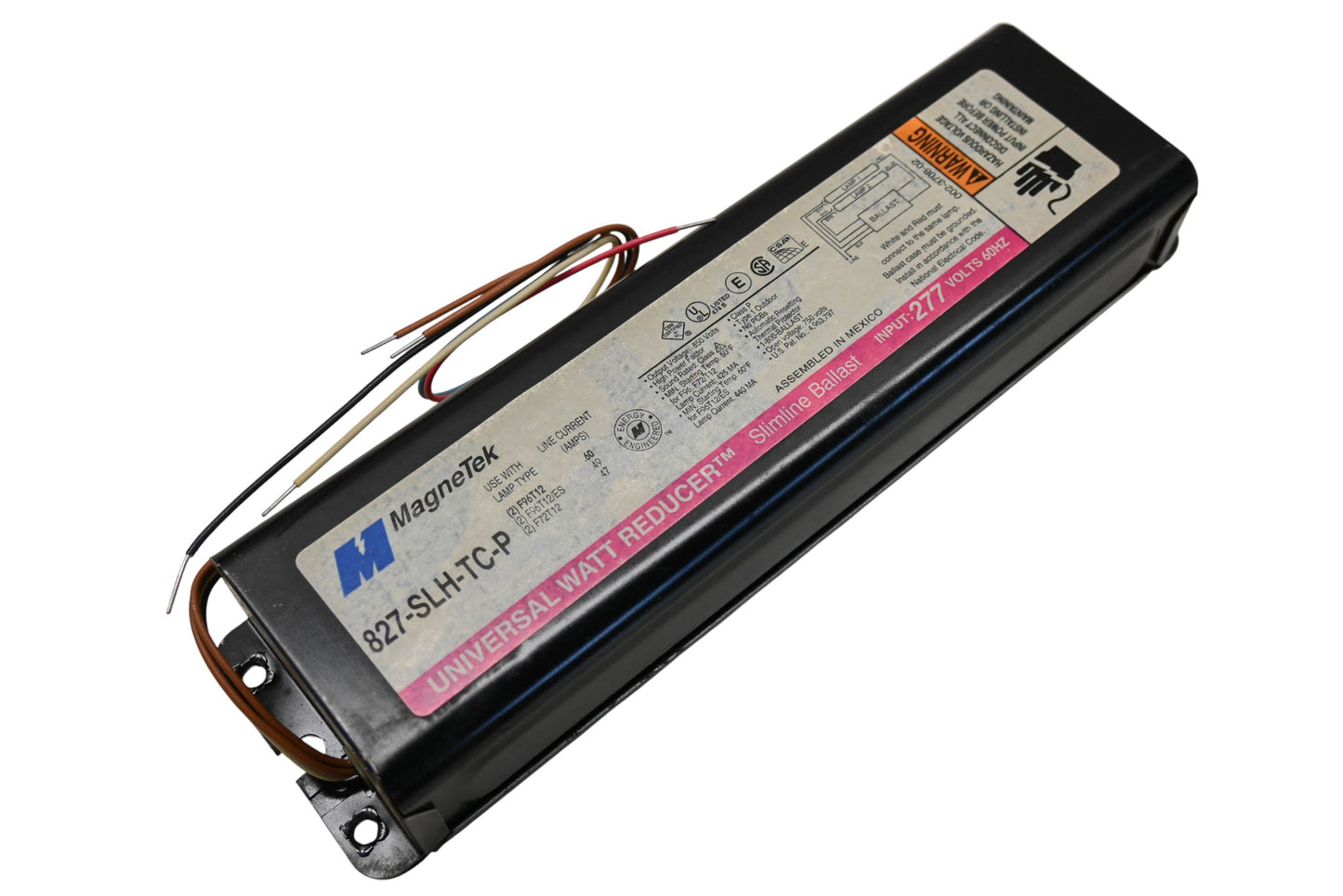 MagneTek 827-SLH-TC-P 277V-60Hz Universal Ballast NOS