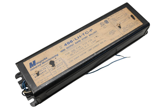 MagneTek 498-LH-TC-P 120V-60Hz High Output Rapid Start Ballast NOS