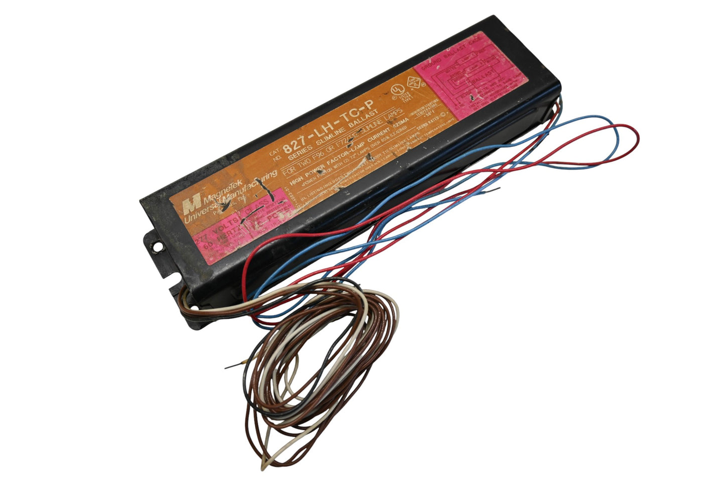 MagneTek 827-LH-TC-P 277V-60Hz Slimline Ballast NOS