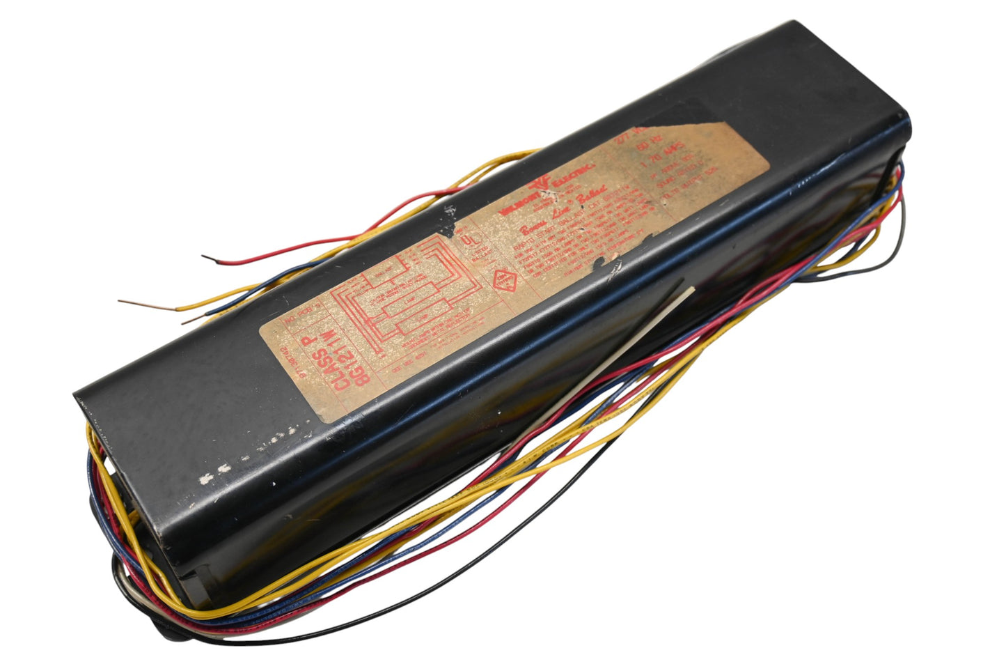 Valmont Electric 8G1211W 277V-60Hz Rapid Start Ballast