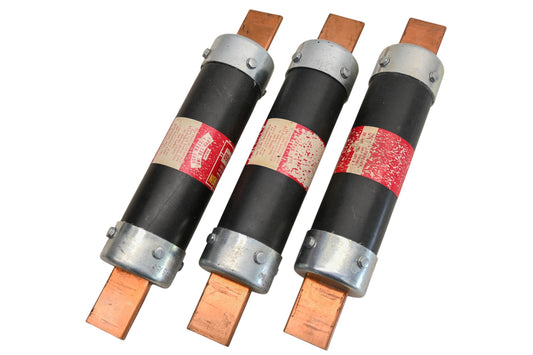 Bussmann FRS150 150A-600V Fusetron Duel Element Time Delay Fuse Qty 3