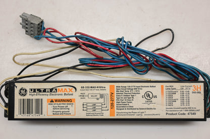 GE GE-332-MAX-H/ULTRA 120/227V-50/60Hz Electronic Ballast