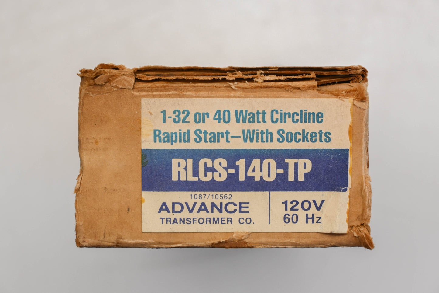 Advance RLCS-140-TP 120V-60Hz Rapid Start Ballast NOS