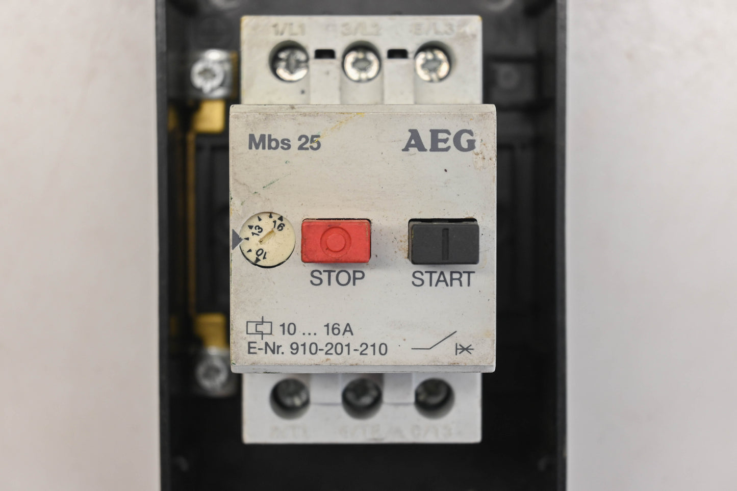 AEG 910-201-210 Manual Motor Starter Assembly