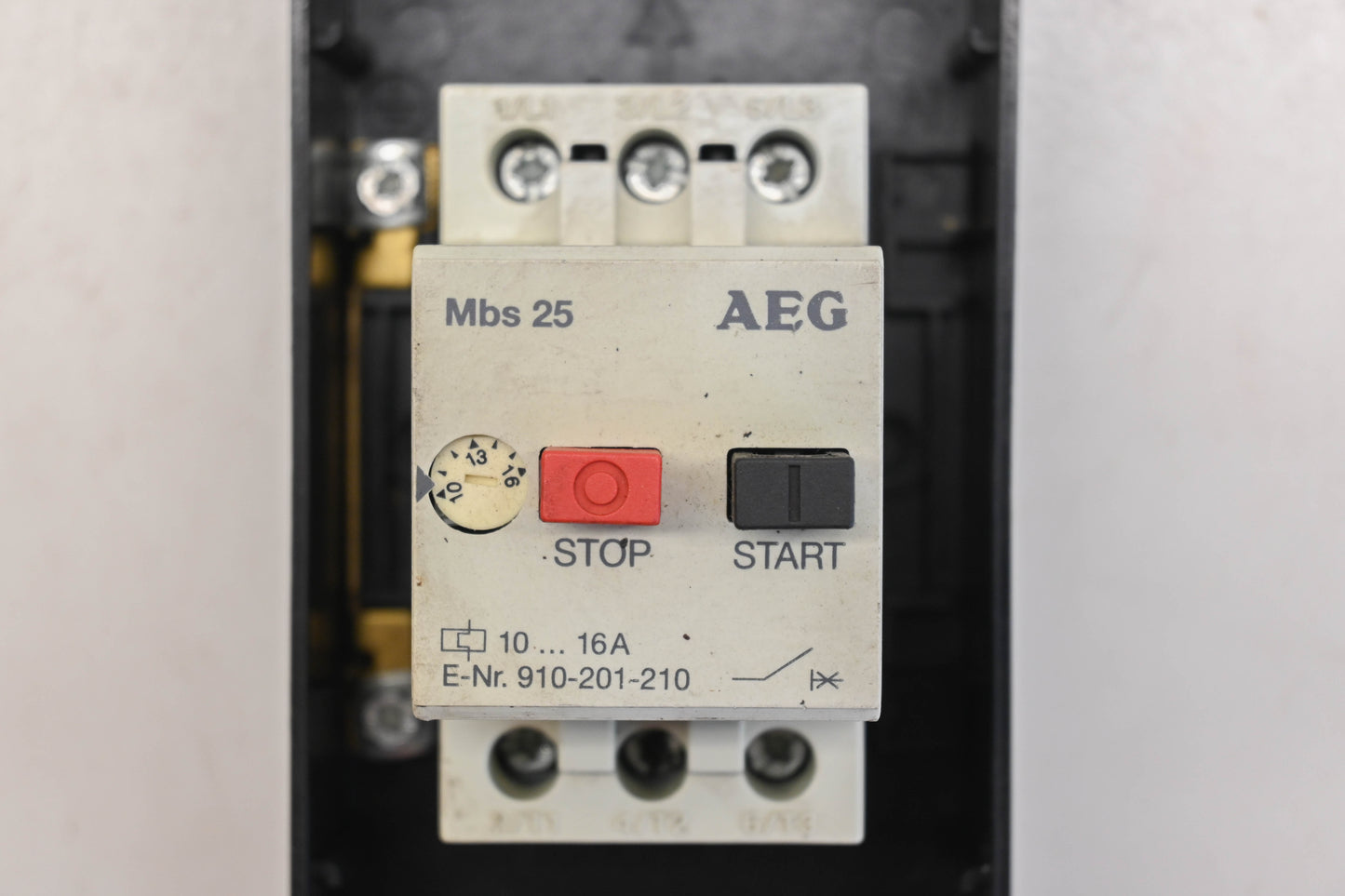 AEG 910-201-210 Manual Motor Starter Assembly