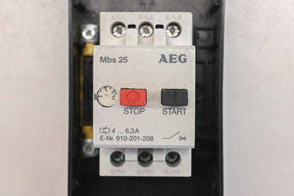 AEG 910-201-208 Manual Motor Starter Assembly NOS