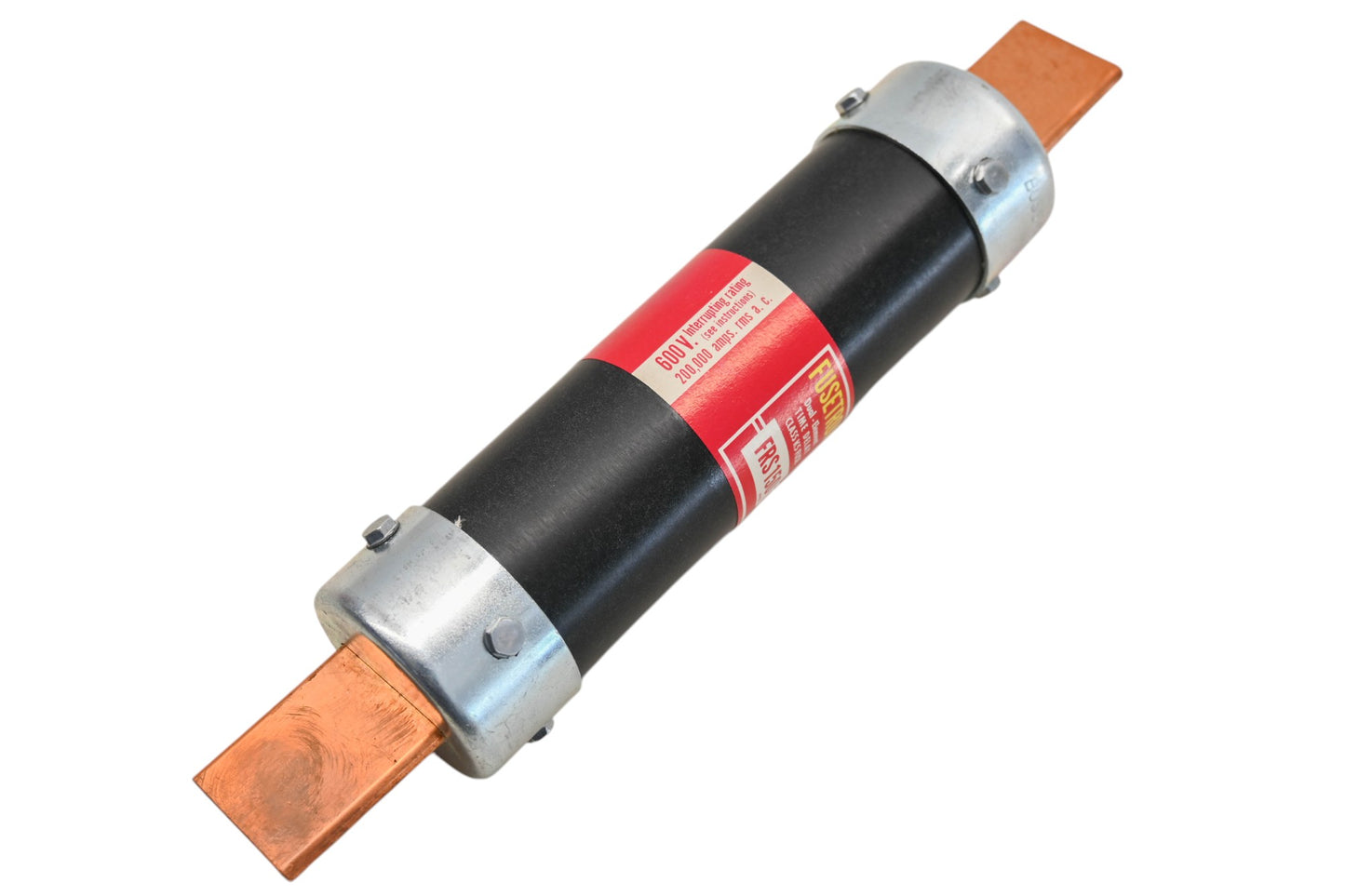 Bussmann FRS150 150A-600V Fusetron Duel Element Time Delay Fuse NOS