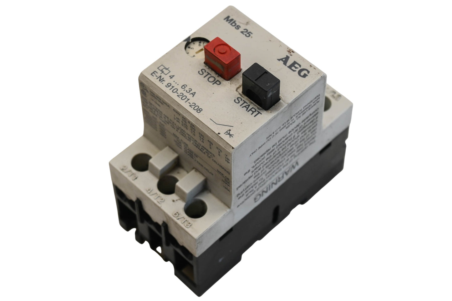 AEG 910-201-208 Manual Motor Starter