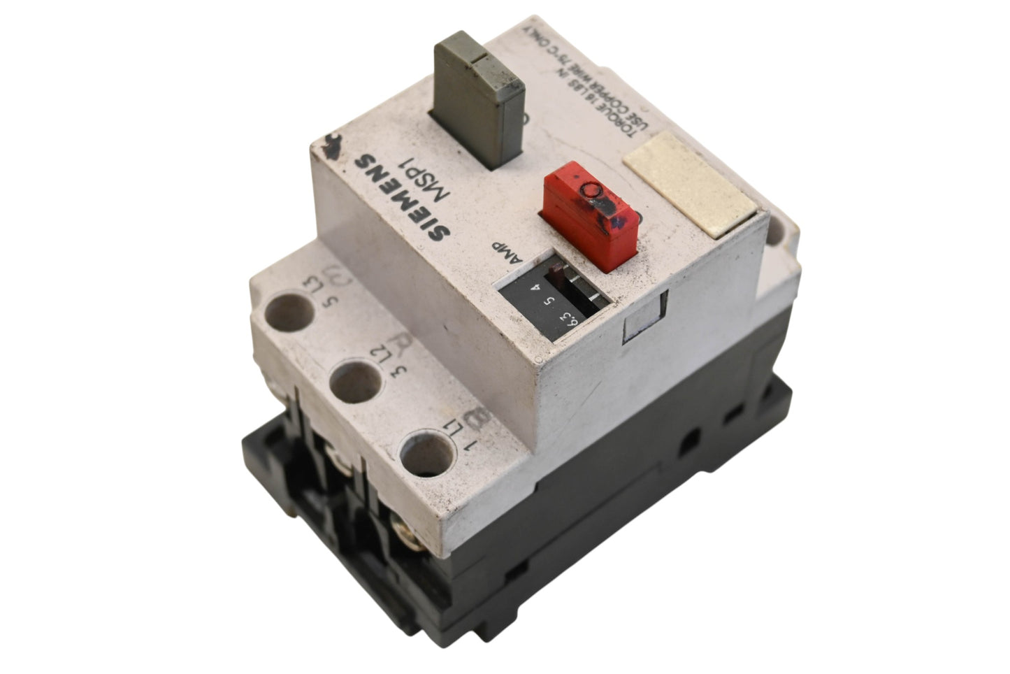 Siemens MSP10L, 3VE10 Manual Motor Starter