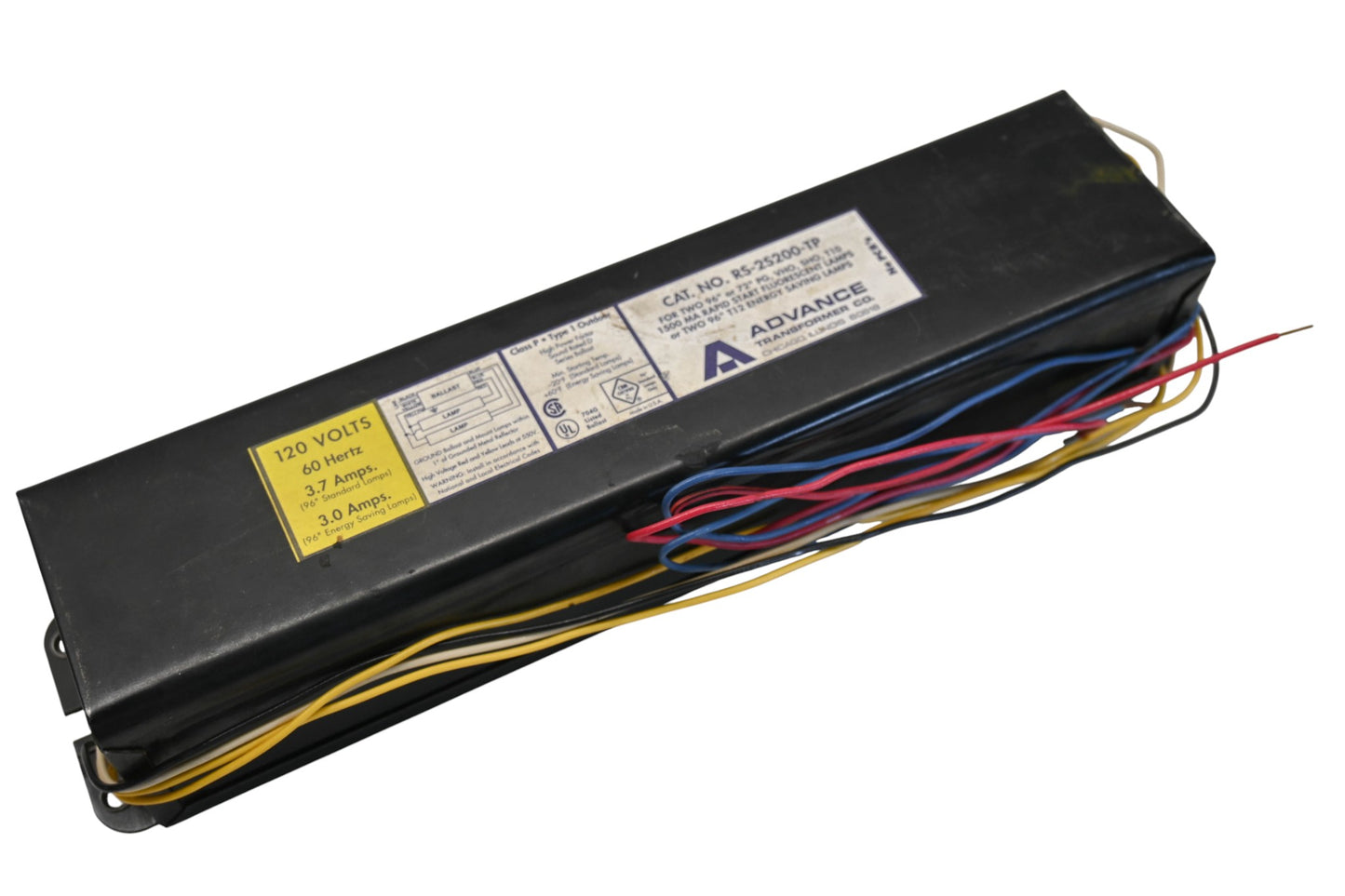Advance RS-2S200-TP 120V-60Hz Ballast NOS