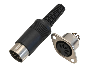 Aftermarket 01690 5-Pin Din Connector Kit NOS