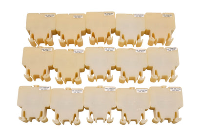 Allen Bradley 1492-CE9 10A-600V Terminal Blocks Qty 15 NOS