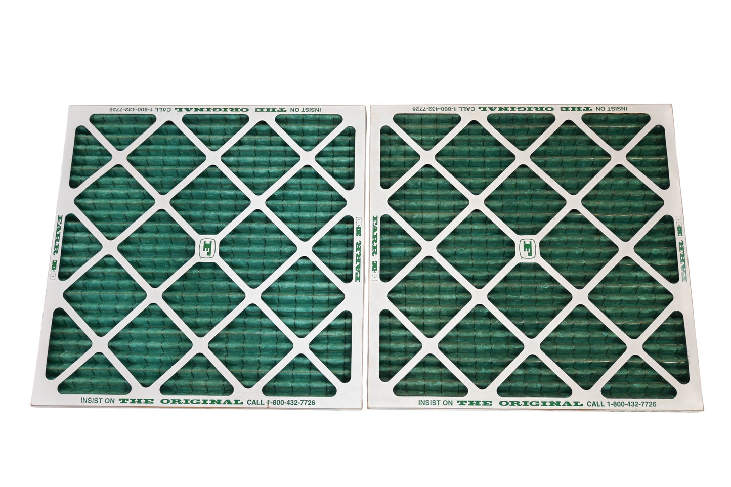 FARR 054862002, 54862-002 20" x 20" x 1" Air Filters Qty 2 NOS