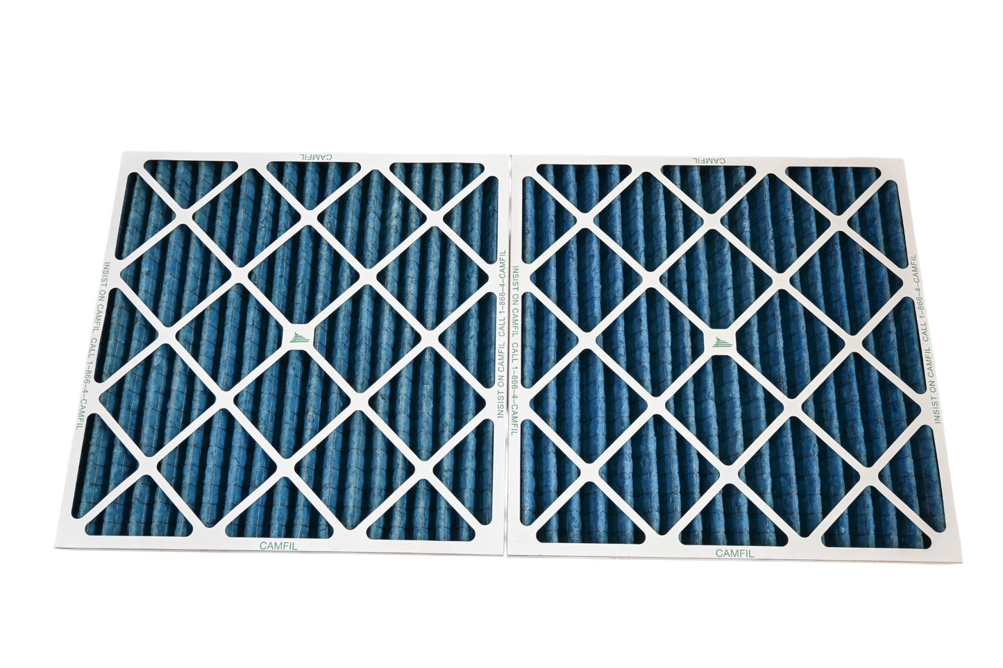 Camfil 116300005 24" x 24" x 2" Air Filters Qty 2 NOS