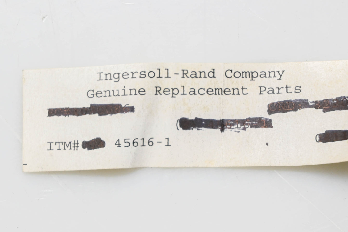 Ingersoll-Rand 45616-1 Hoist Down Lever NOS