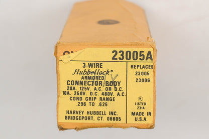 Hubbell 23005A, 23005, 23006 Grounded Locking Receptacle Kit NOS