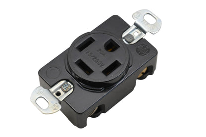 Hubbell 8410 4 Wire Grounding Receptacle NOS