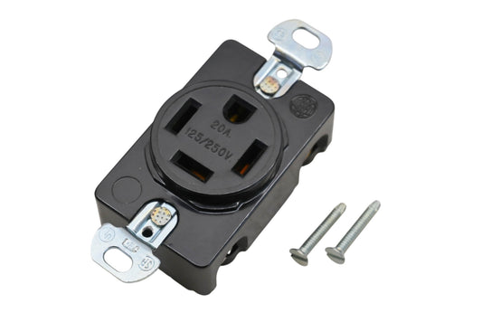 Hubbell 8410 4 Wire Grounding Receptacle Kit NOS