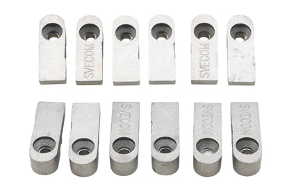 Goldenrod Corporation CL-4515 Multi Bladder Shaft Crimping Lugs Qty 12 NOS