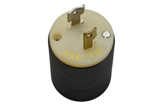 Hubbell 7545-C, 7505, 7549 15A-125V Twist-Lock Plug Assembly NOS