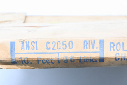 Aftermarket C2050 10' Conveyor Roller Chain & Connecting Link NOS
