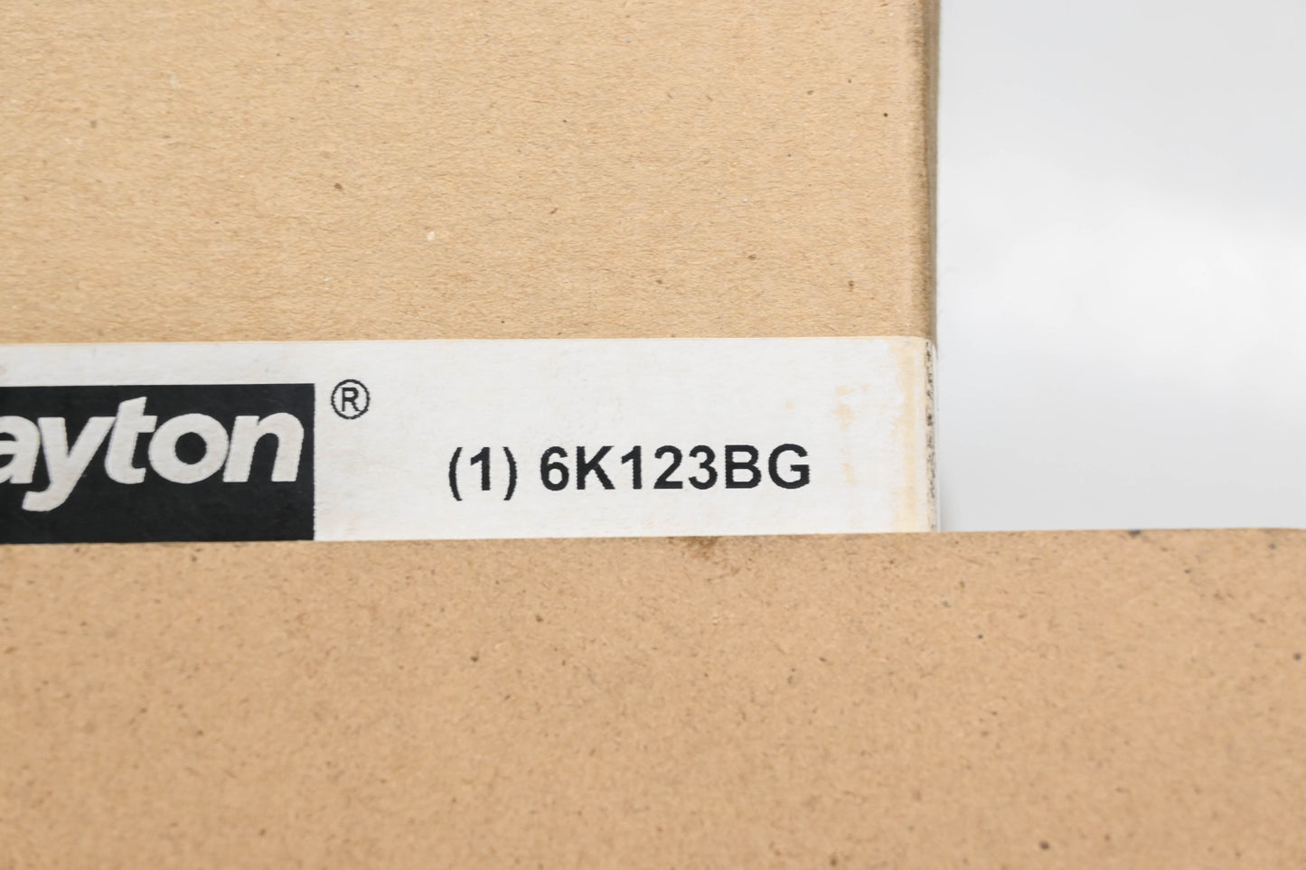 Dayton 6K123BG 3/4HP 115/230V Electric Motor NOS