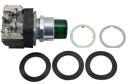 Allen Bradley 800T-PB16G 30mm Momentary Push Button NOS