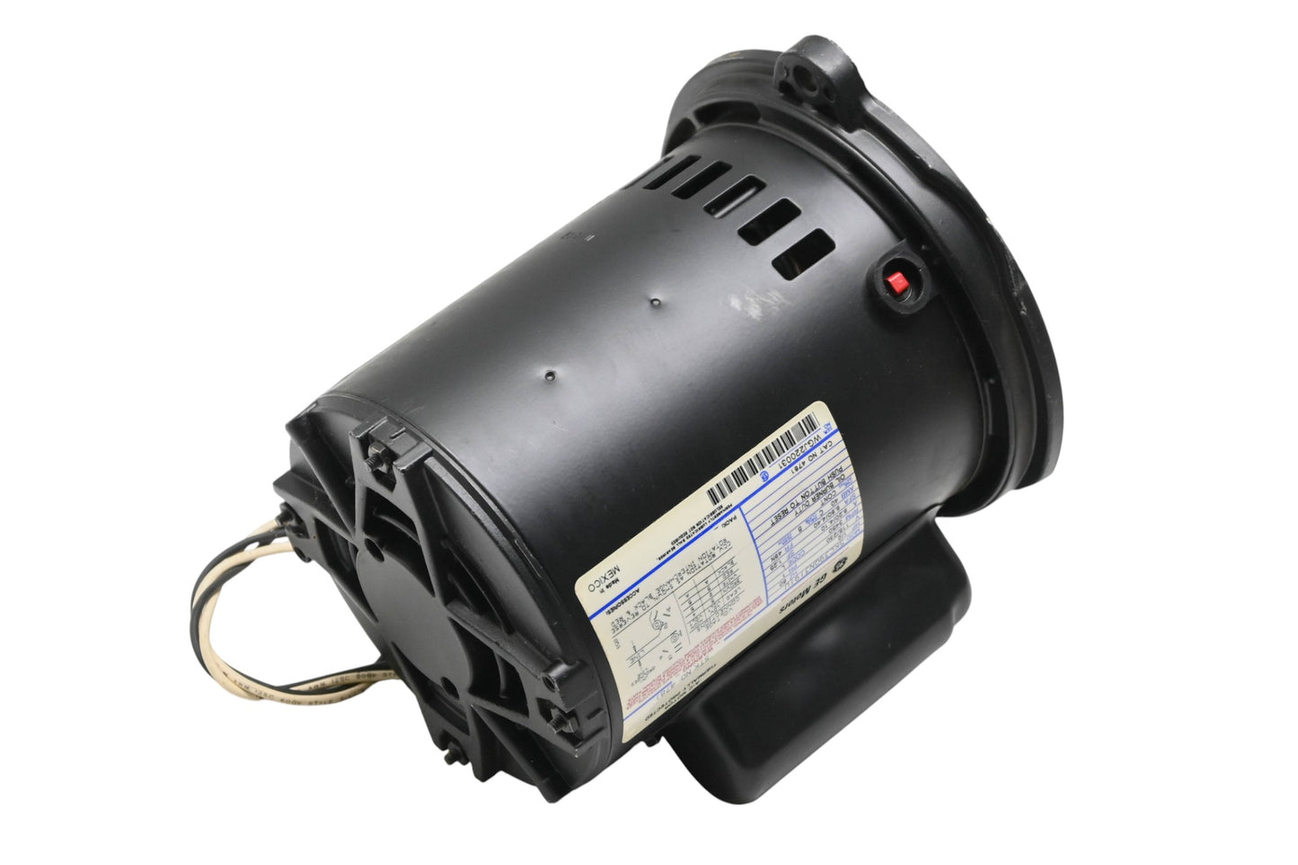 General Electric 5KC39QN3191U 1/2HP 115V/230V 3450RPM Electric Motor