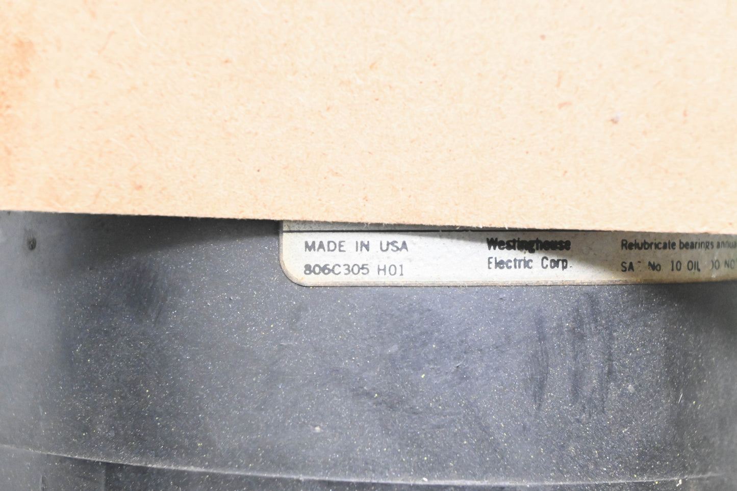 Westinghouse 806C305 1/6HP 115V 1725RPM Electric Motor
