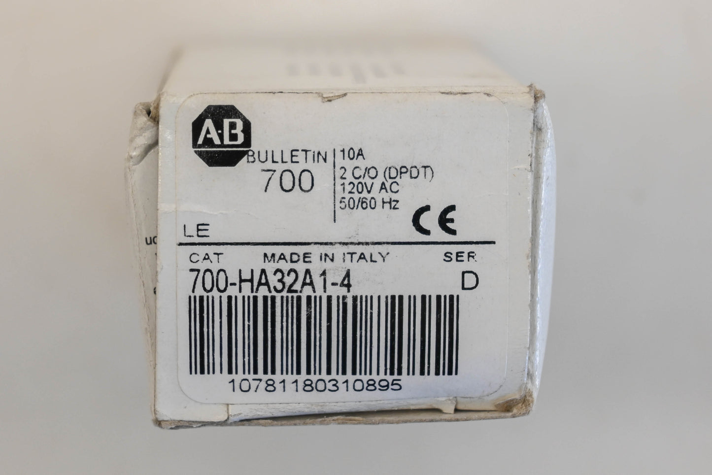 Allen Bradley 700-HA32A1-4 10A-120V Relay NOS