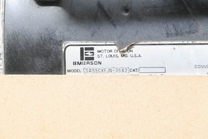 Emerson SA55CXFJN-3542 1/4HP 115V 1725RPM Electric Motor