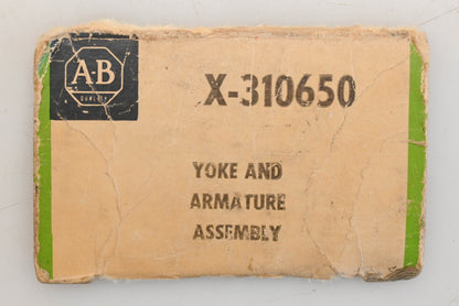 Allen Bradley X-310650 Contactor Yoke & Armature Kit NOS