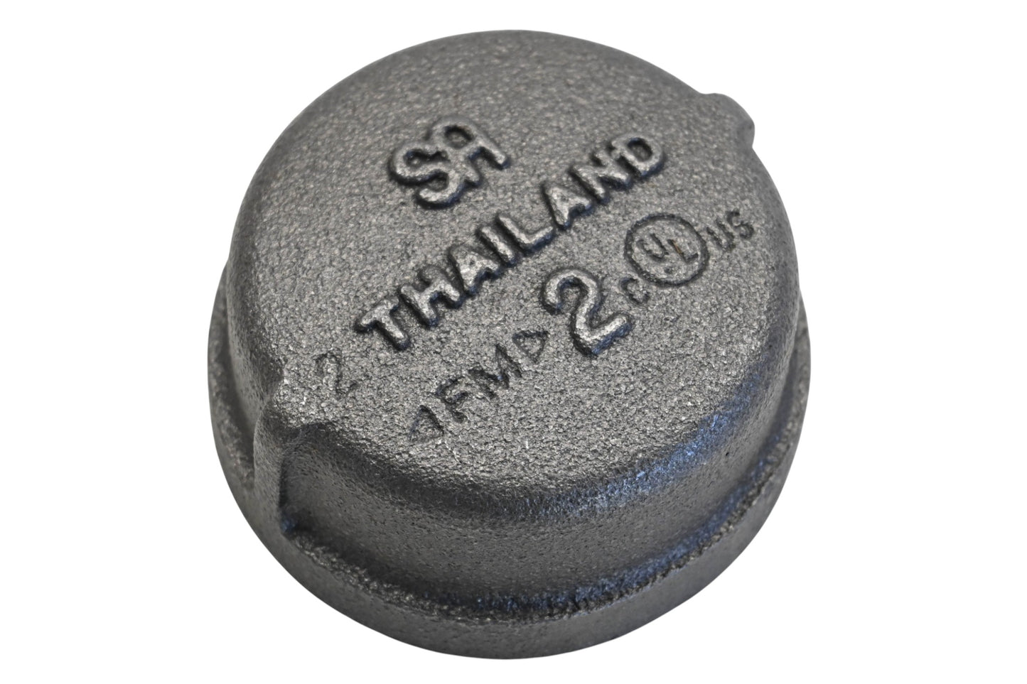 Aftermarket 5P539B 2" Black Iron Pipe Cap NOS