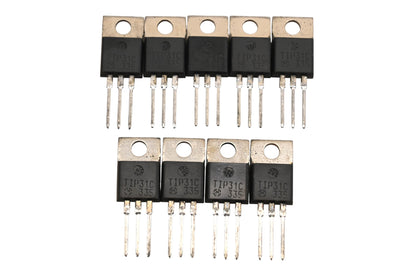 Motorola TIP31C 3A 100V Transistors Qty 9 NOS