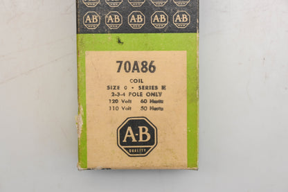 Allen Bradley 70A86 Coil NOS