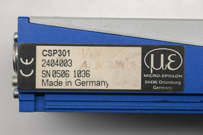 Micro-Epsilon CSP301, 2404003, SN 0506 1036 Controller