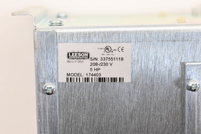 Leeson 174403, 337551118 5HP 208-230V Dynamic Braking Resistor NOS