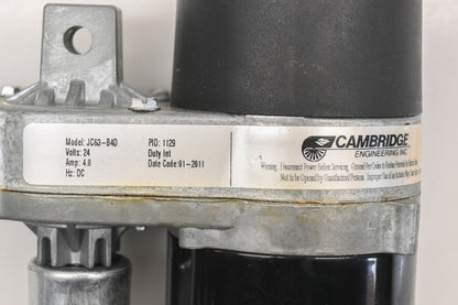 Cambridge JC63-B4D Profile Damper Motor Assembly NOS
