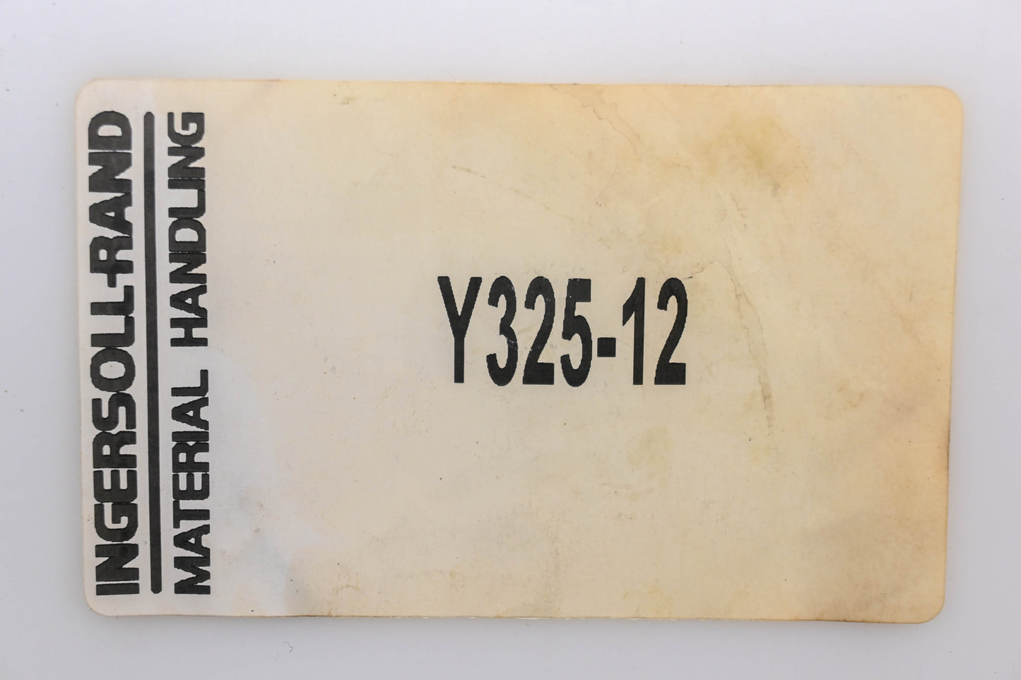 Ingersoll-Rand Y325-12 O-Rings Qty 2 NOS