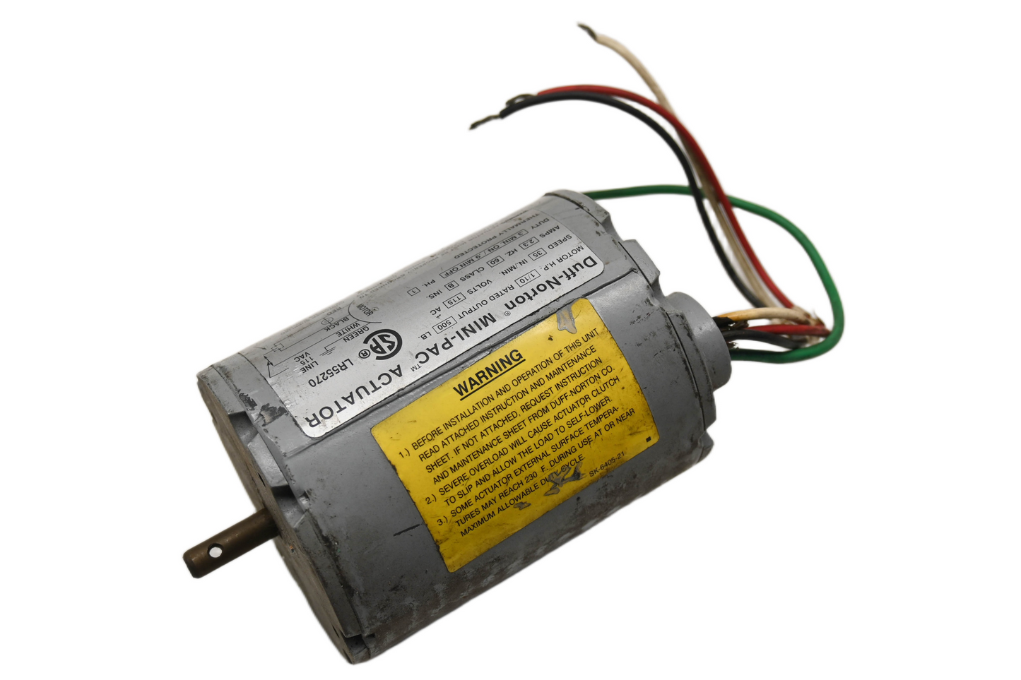 Emerson K33MYCZS-1259, SK6405-14-2, SK6405-44 1/10 HP 1.8A 115V Electric Motor