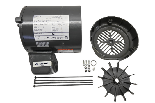 Emerson J06-E190A-M 2HP 1725RPM Electric Motor Kit