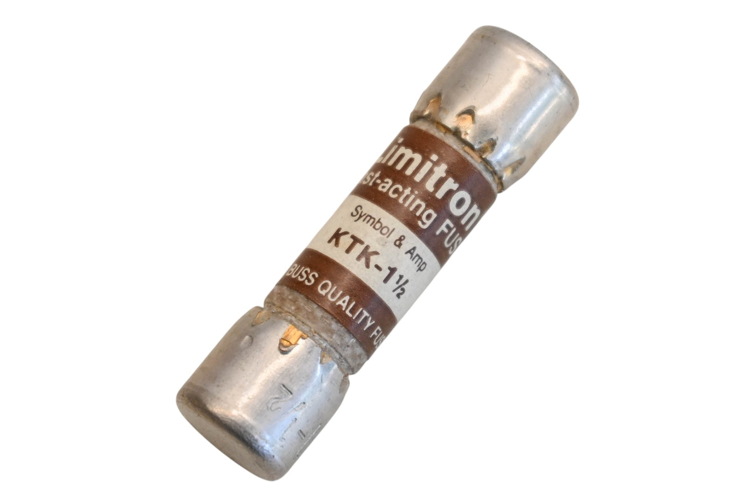 Bussmann KTK 1-1/2, KTK-1-1/2 Limitron 1.5A-600V Fuse NOS