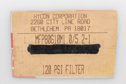 Hycon MFP80G10M1.0/5.2-1 120PSI Filter NOS