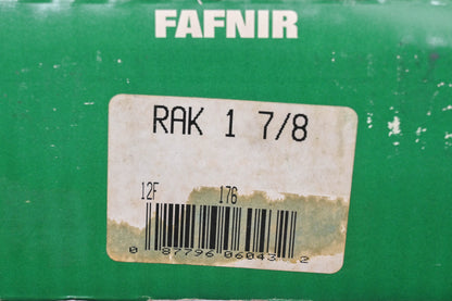 Fafnir RAK1-7/8 Pillow Block Bearing NOS
