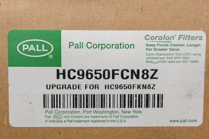 Pall HC9650FCN8Z Hydraulic Filter Element NOS