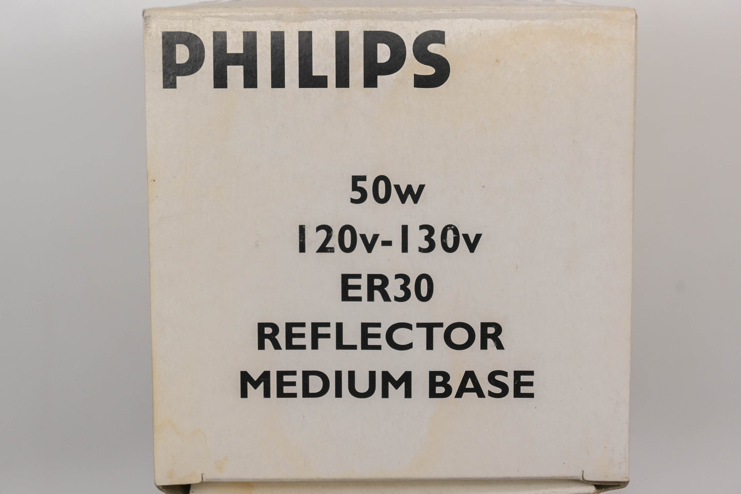 Philips ER30 50W 120-130V Reflector Bulbs Qty 3 NOS